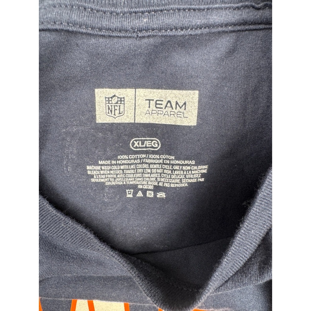 Chicago Bears Khalil Mack #52 NFL Team Apparel Navy‎ T-Shirt Men's XL - Picture 3 of 5